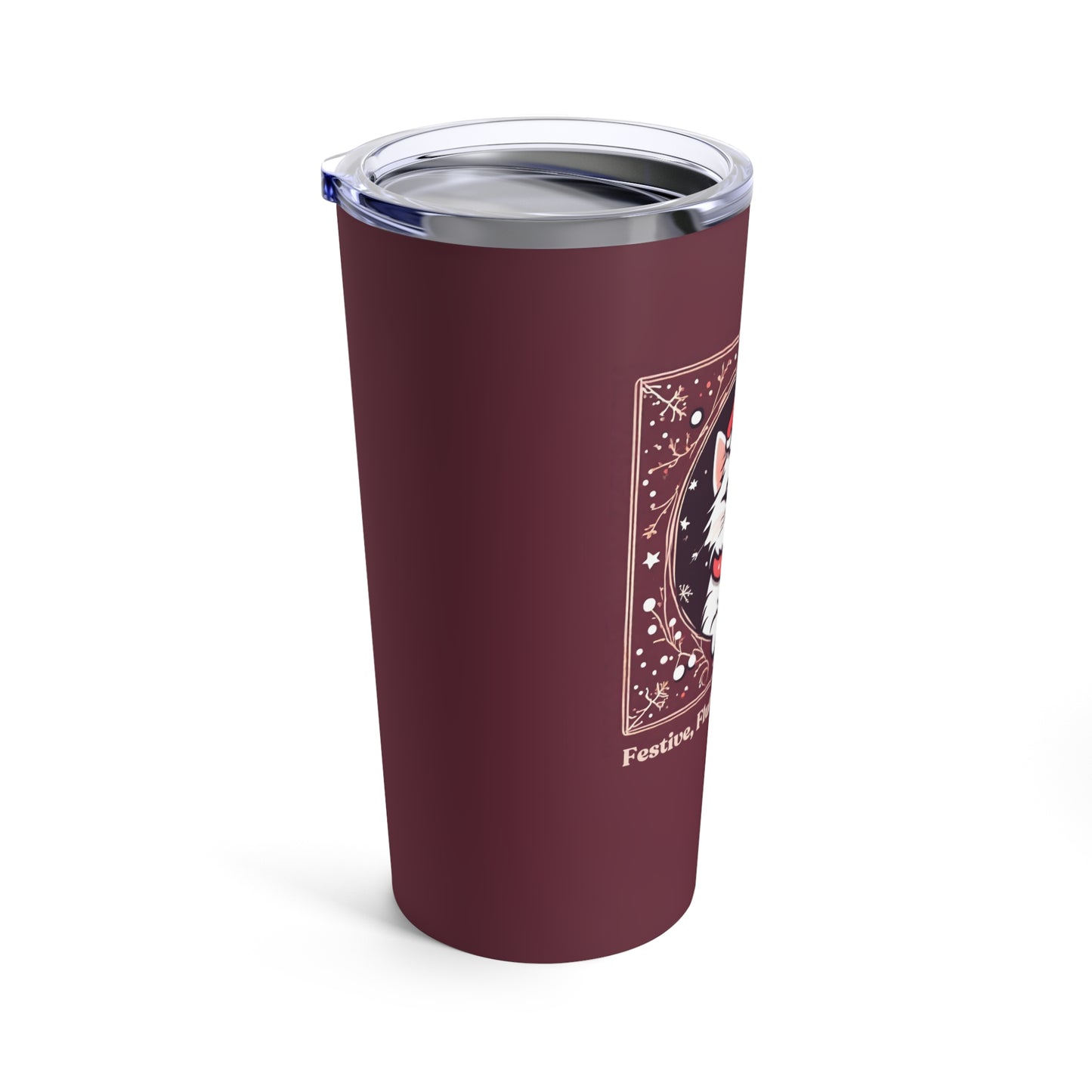 Festive, Fluffy & Fabulous Tumbler 20oz
