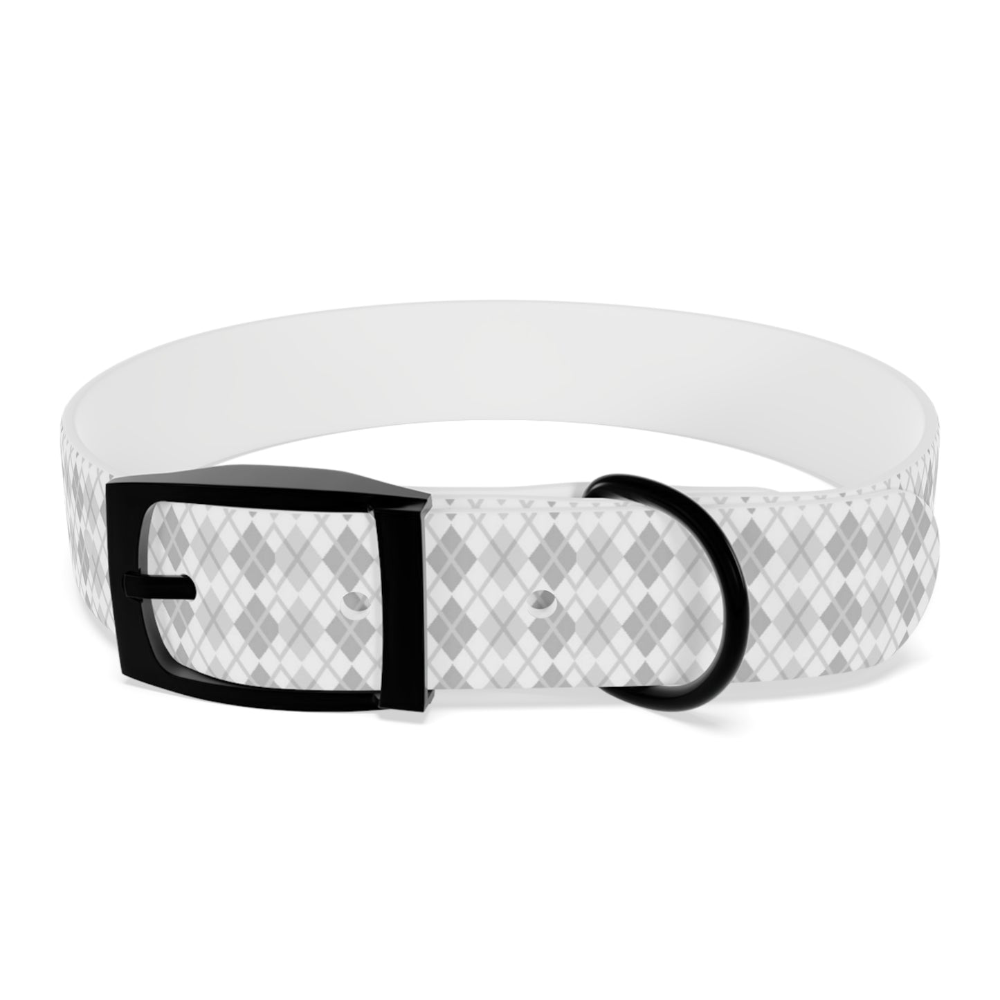 Soft Silver Dog Collar