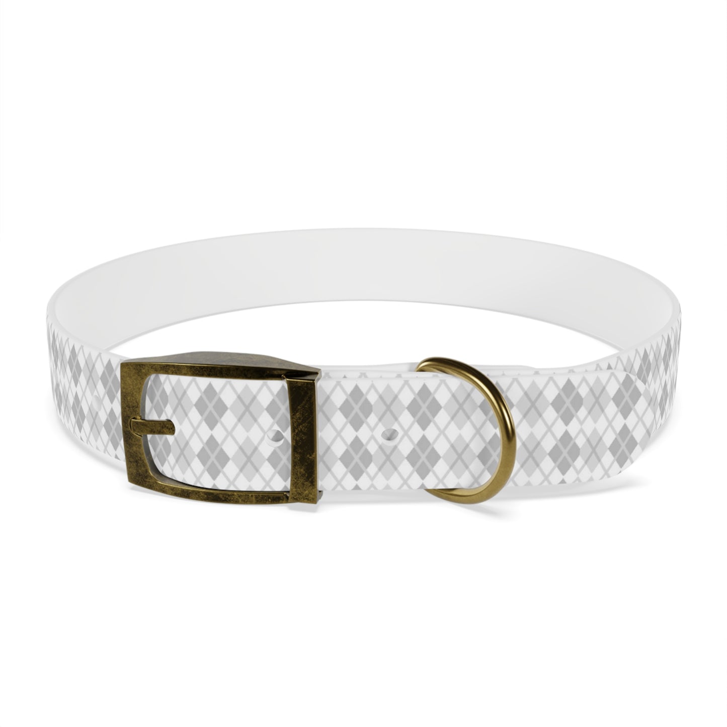 Soft Silver Dog Collar