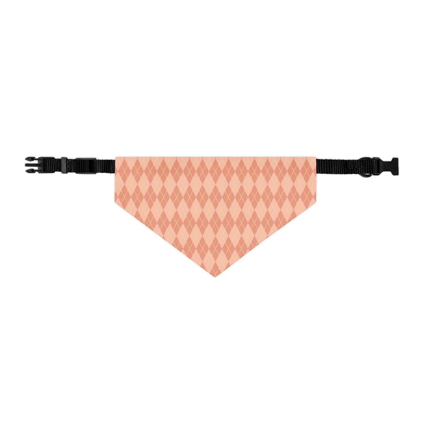 Coral Cascade Pet Bandana Collar