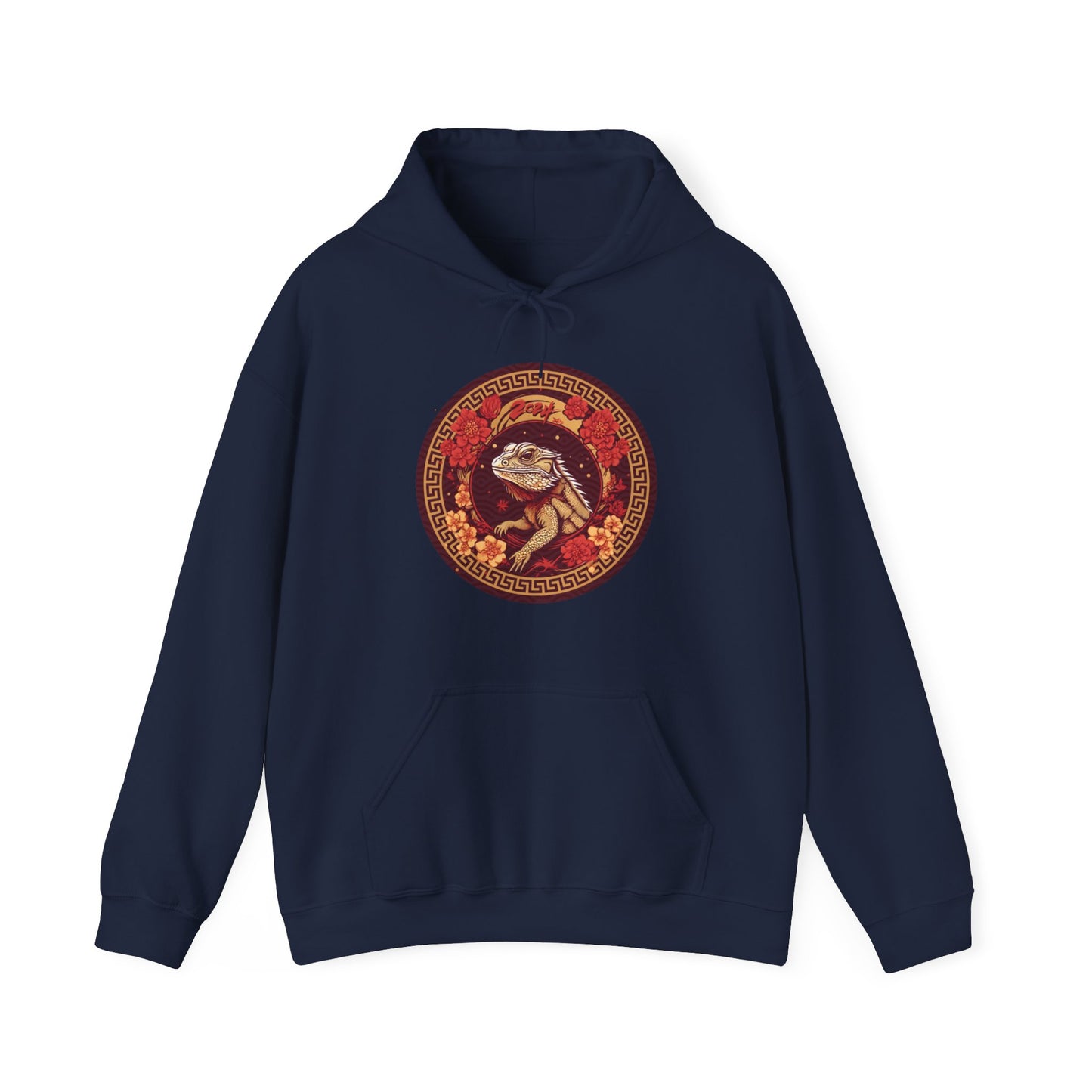 Year of the Bearded Dragon - Unisex Heavy Blend™ Hooded Sweatshirt