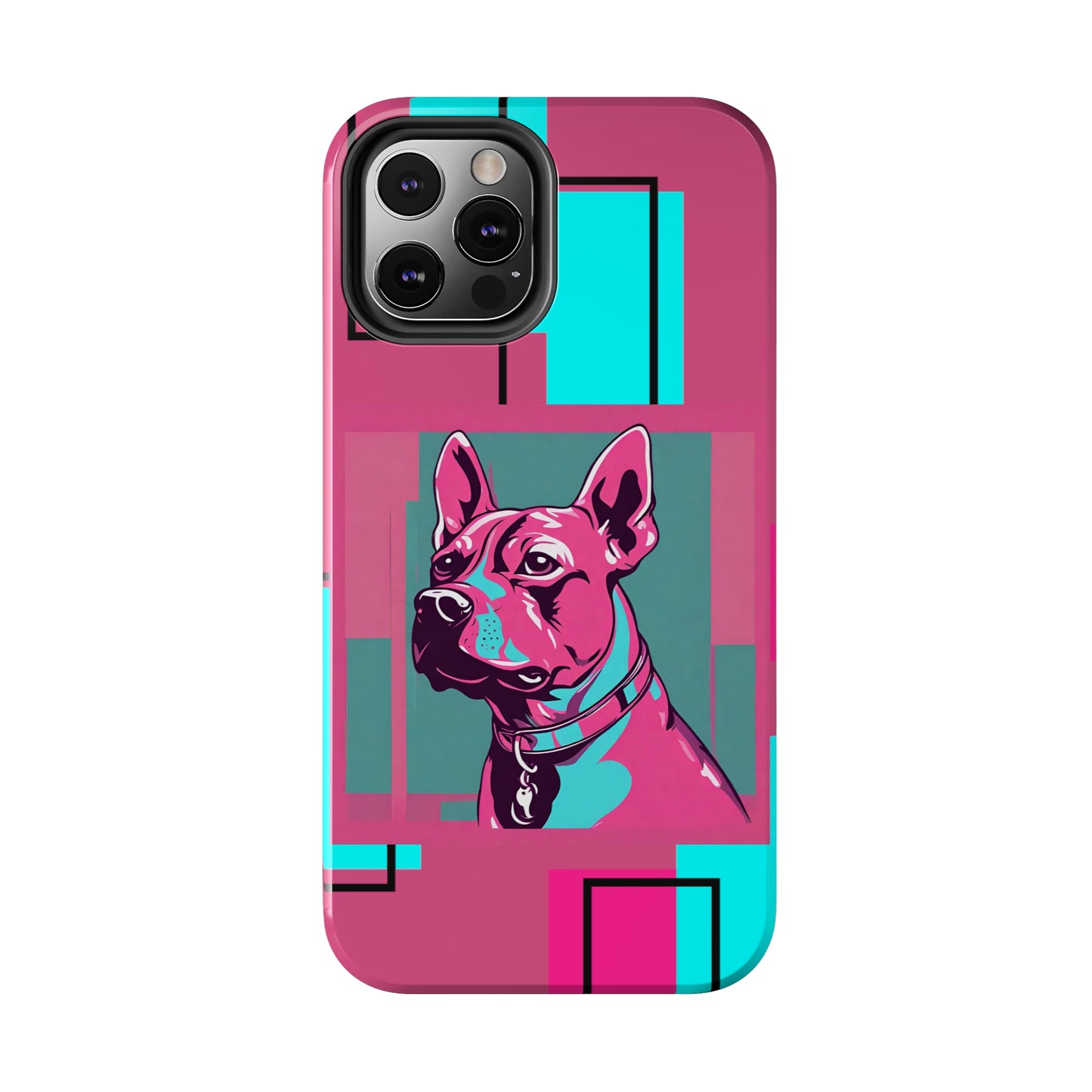 Pop Art Pup iPhone Case