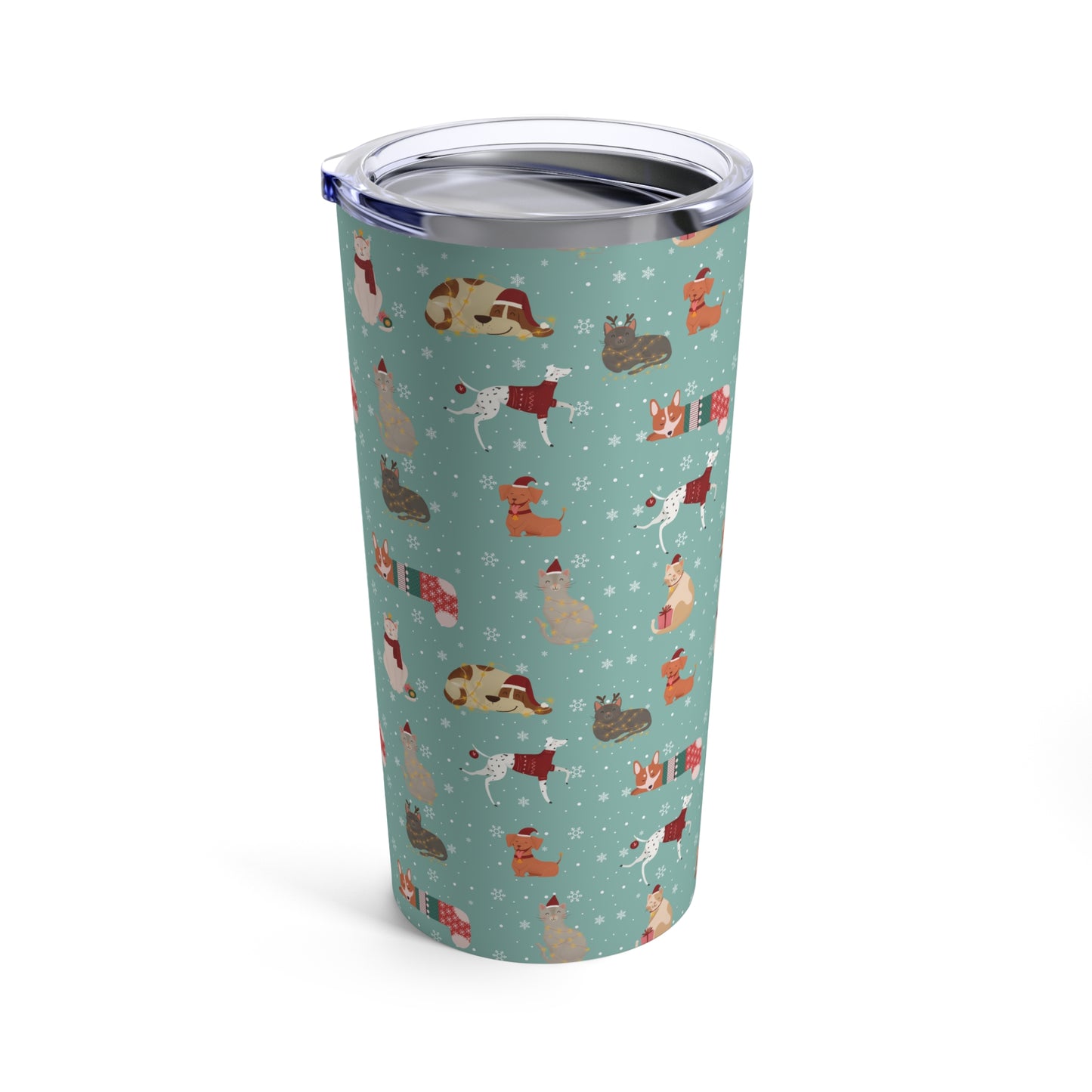 Pawsitively Festive Tumbler