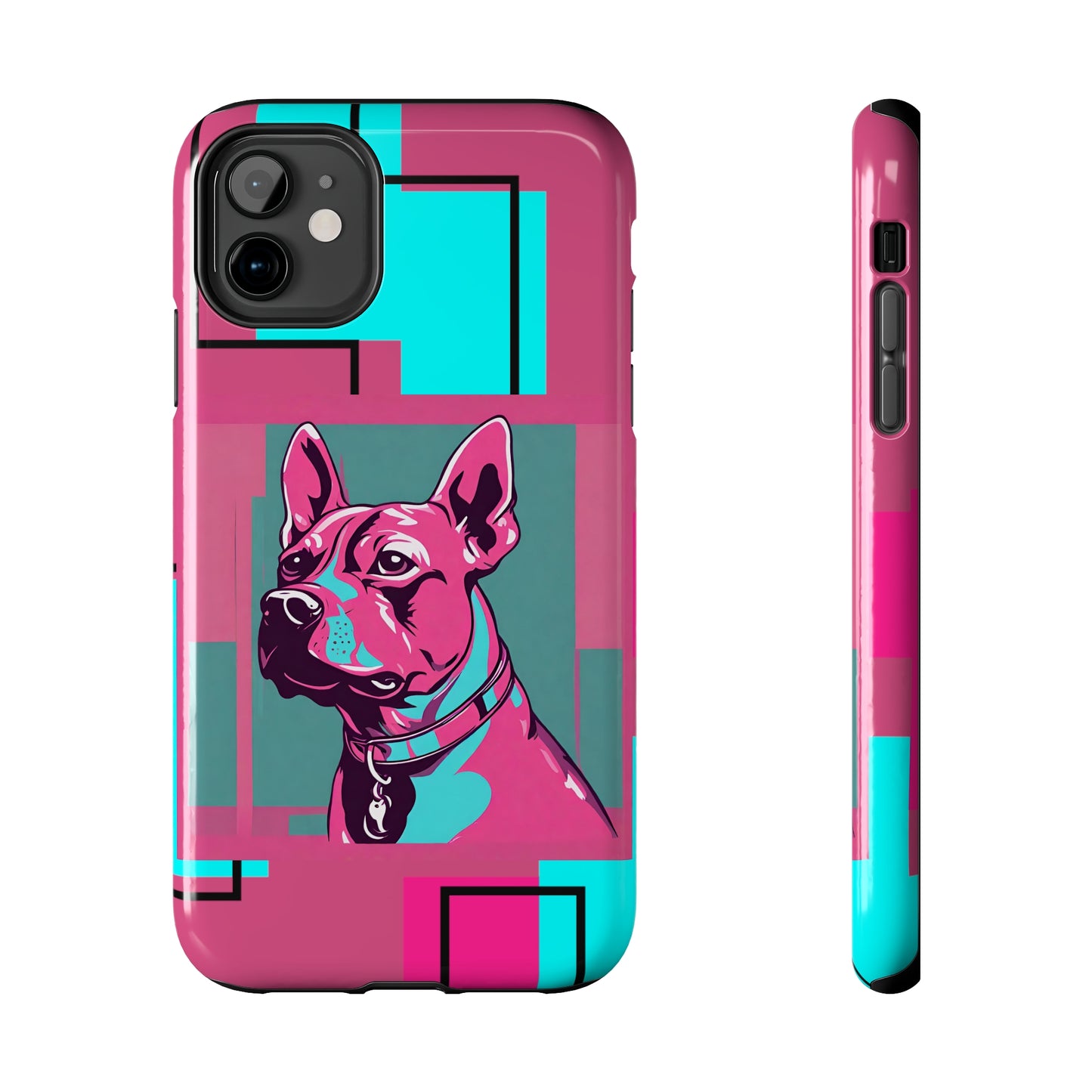 Pop Art Pup iPhone Case