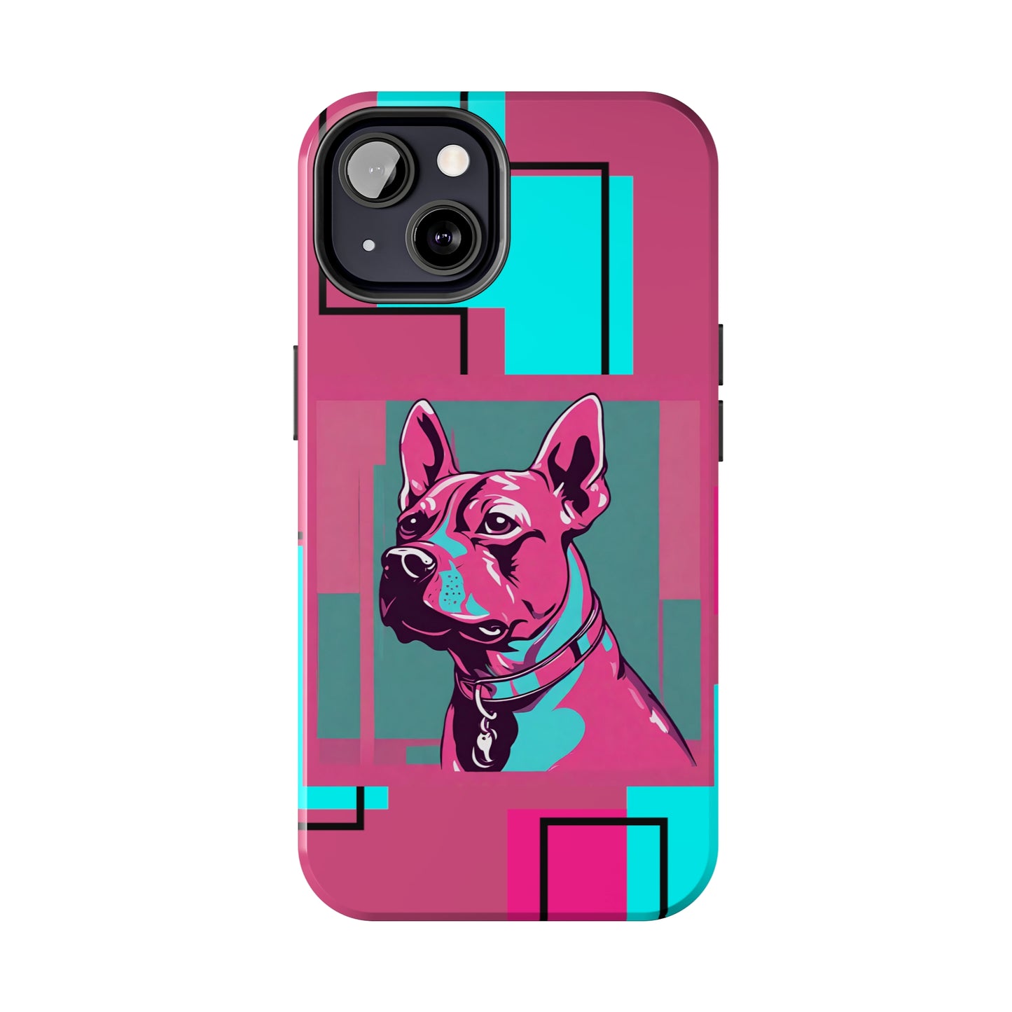Pop Art Pup iPhone Case