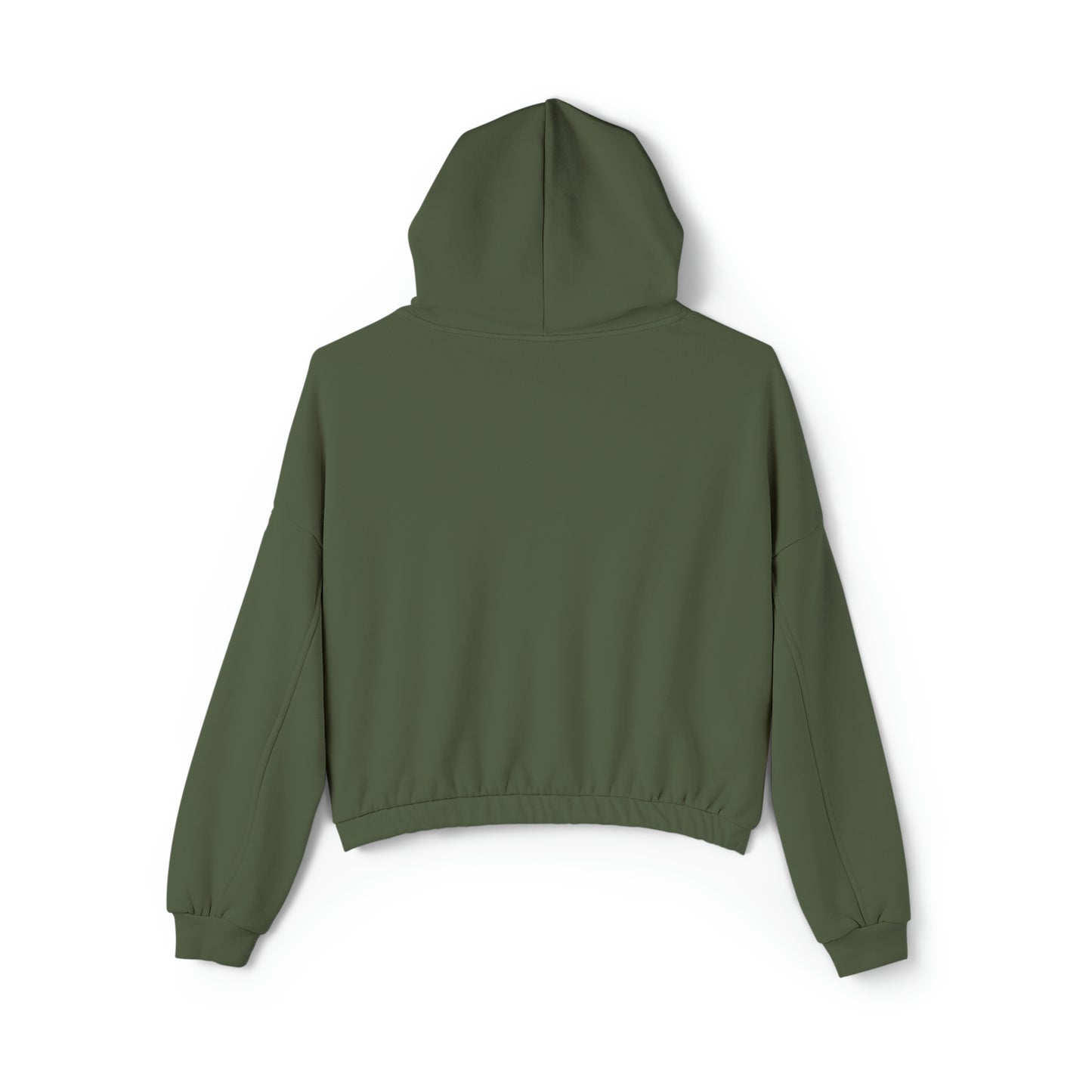 Colorful Cat Women's Cinched Bottom Hoodie