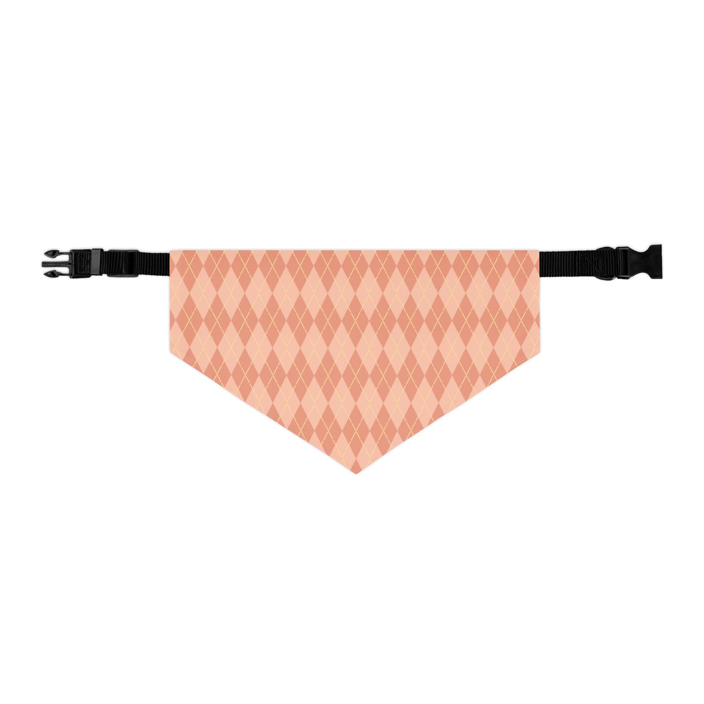 Coral Cascade Pet Bandana Collar