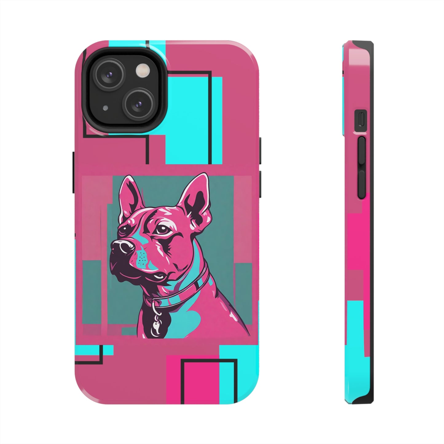 Pop Art Pup iPhone Case