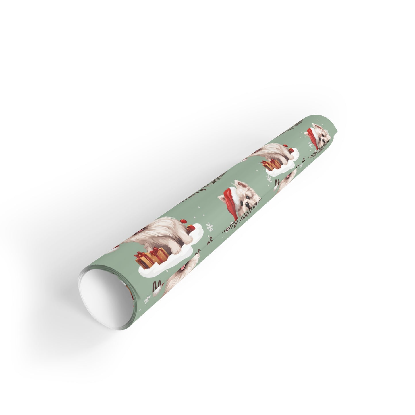 Merry Fluffmas Gift Wrapping Paper Roll
