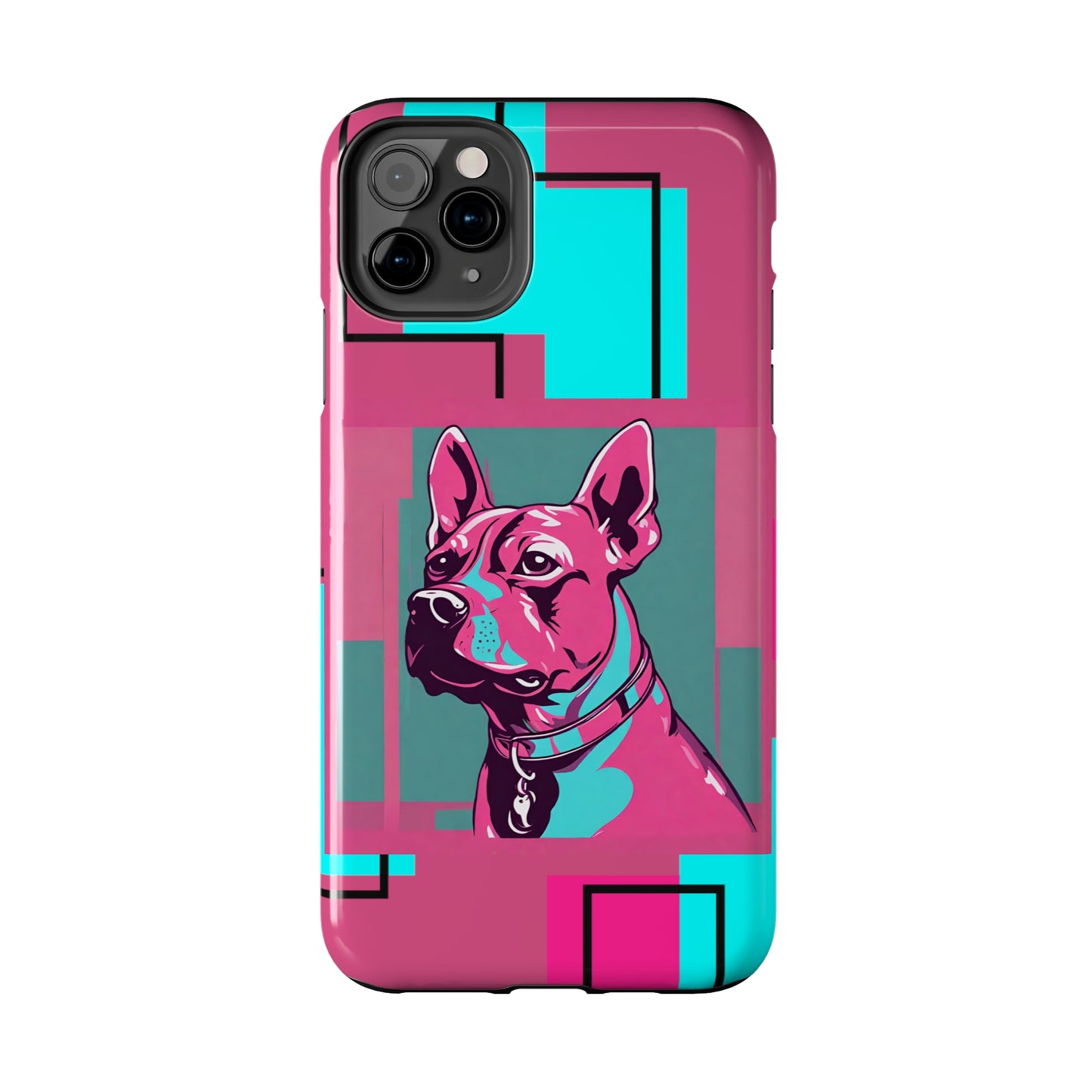 Pop Art Pup iPhone Case