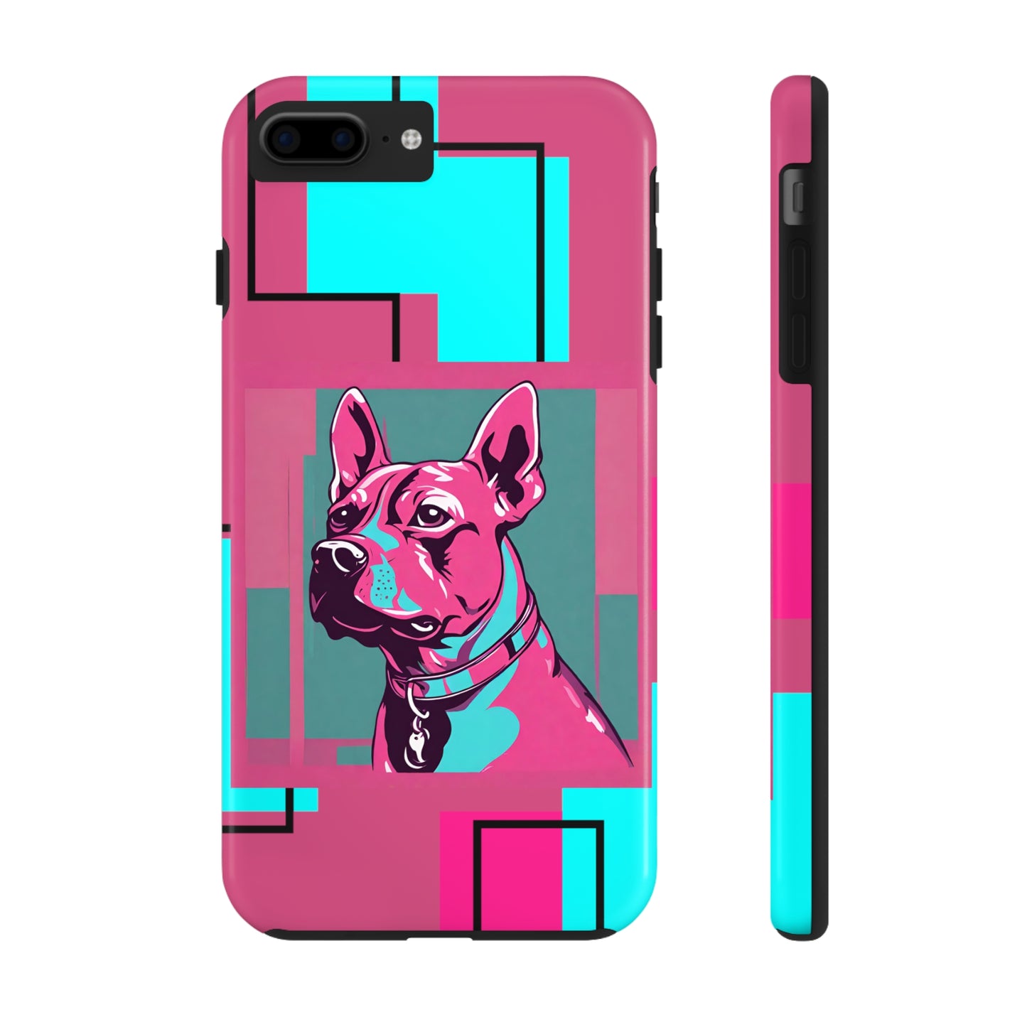 Pop Art Pup iPhone Case