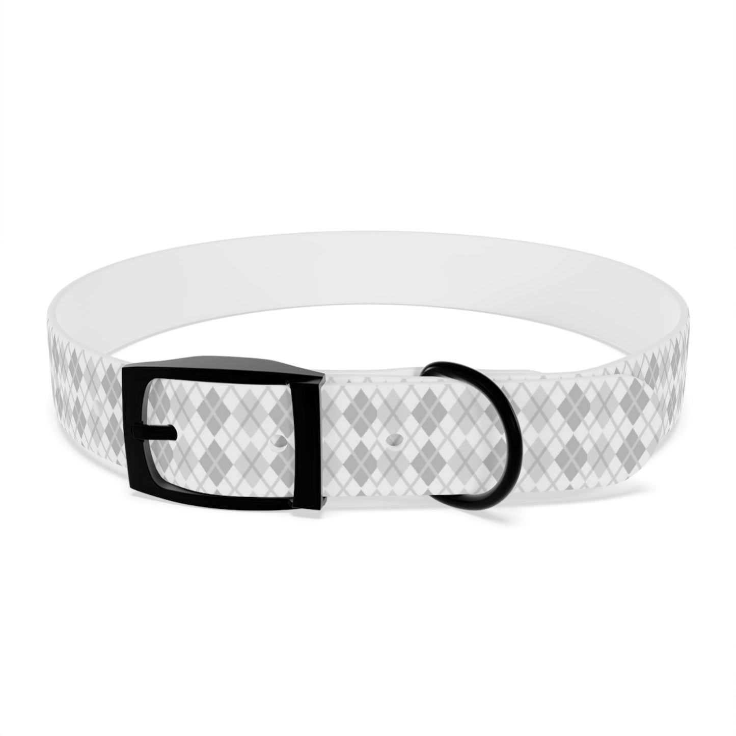 Soft Silver Dog Collar