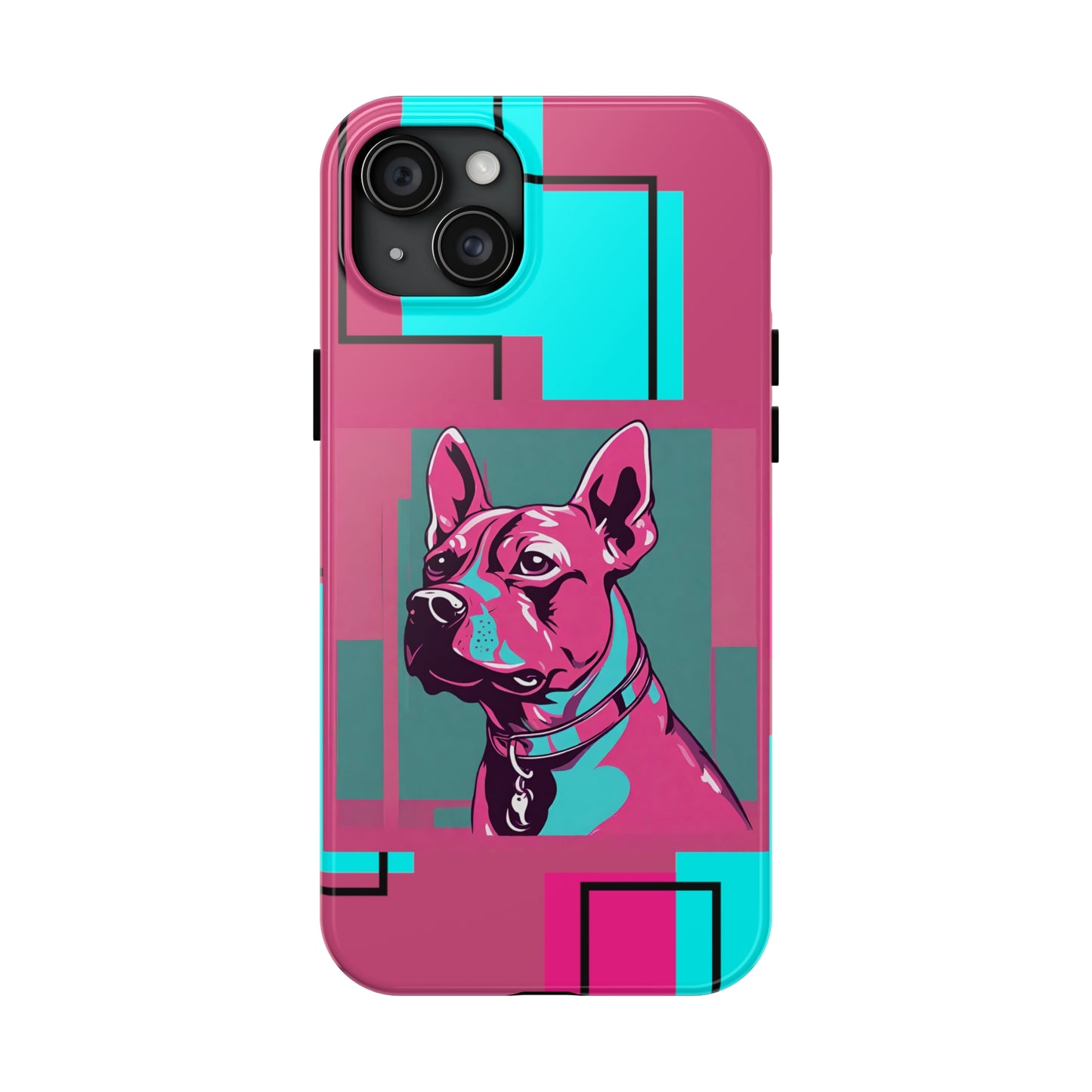 Pop Art Pup iPhone Case