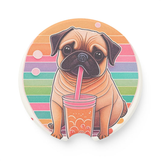 Paws for Boba Soapstone Car Coaster