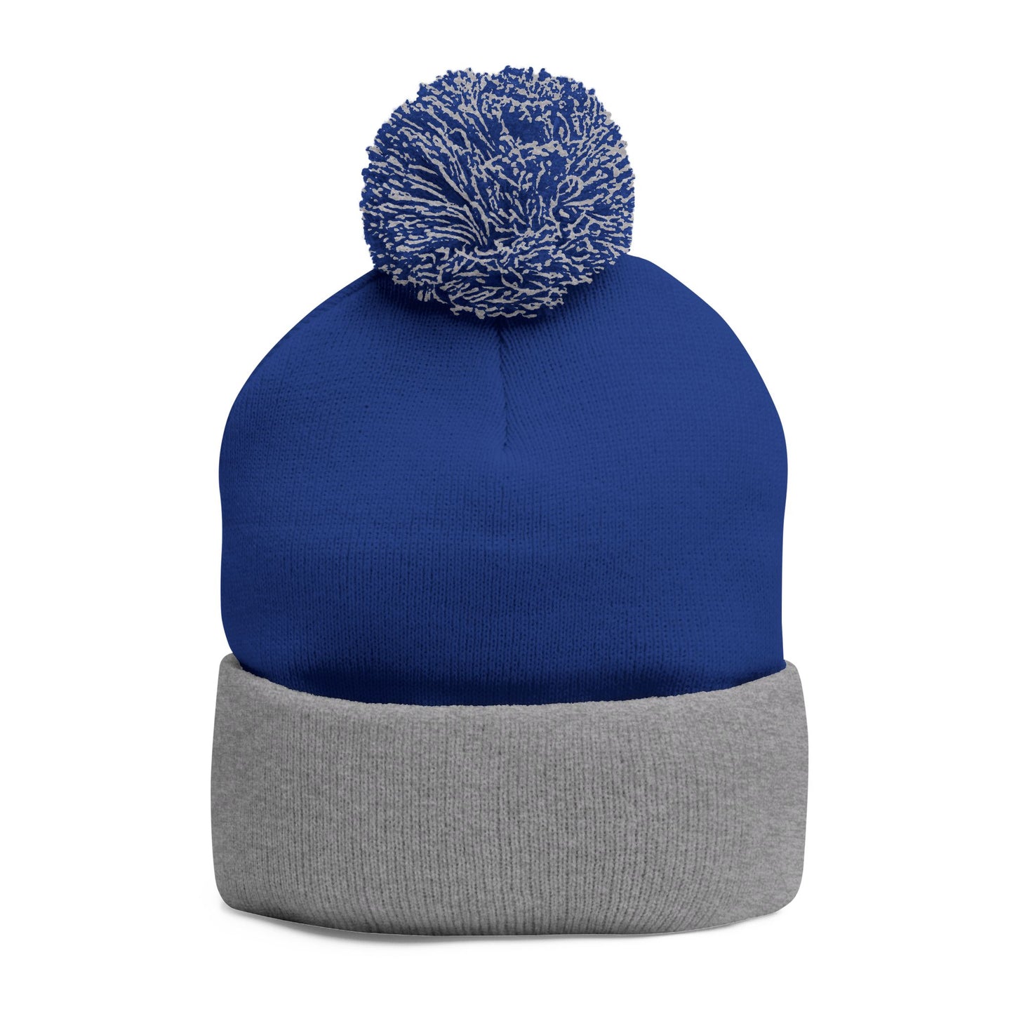 HSGD Logo Embroidered Pom-Pom Knit Cap
