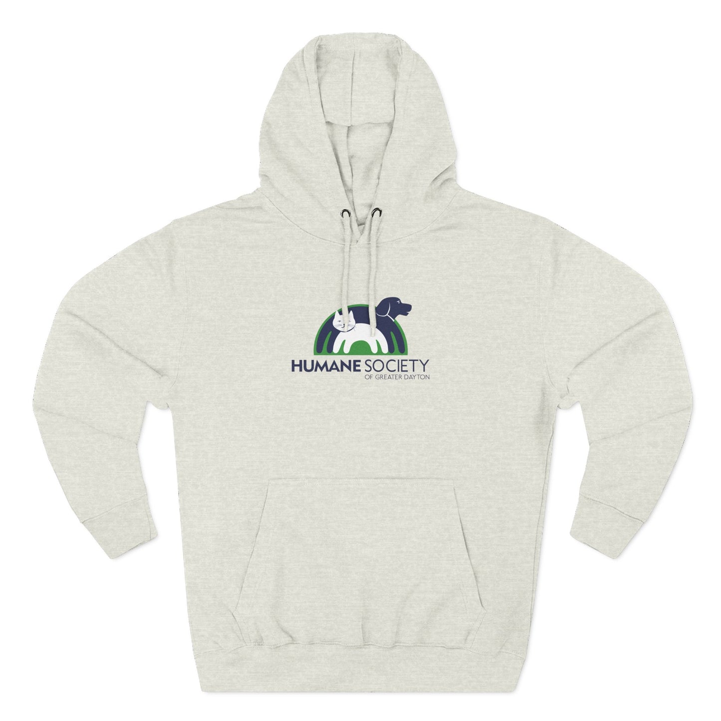 HSGD Logo Hoodie (Light) - Animal Shelter Fleece Pullover