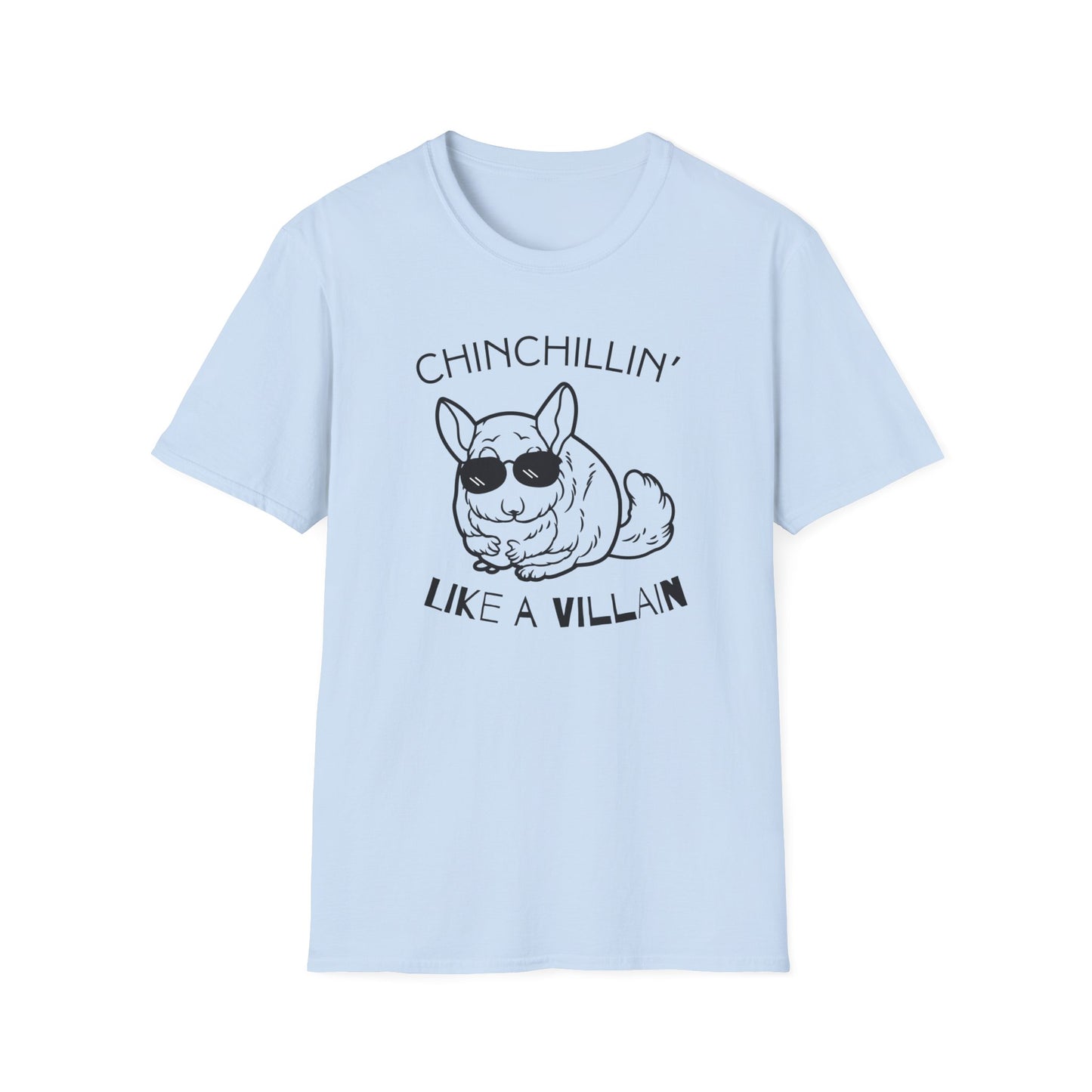 Chinchillin' Like a Villain Unisex T-shirt