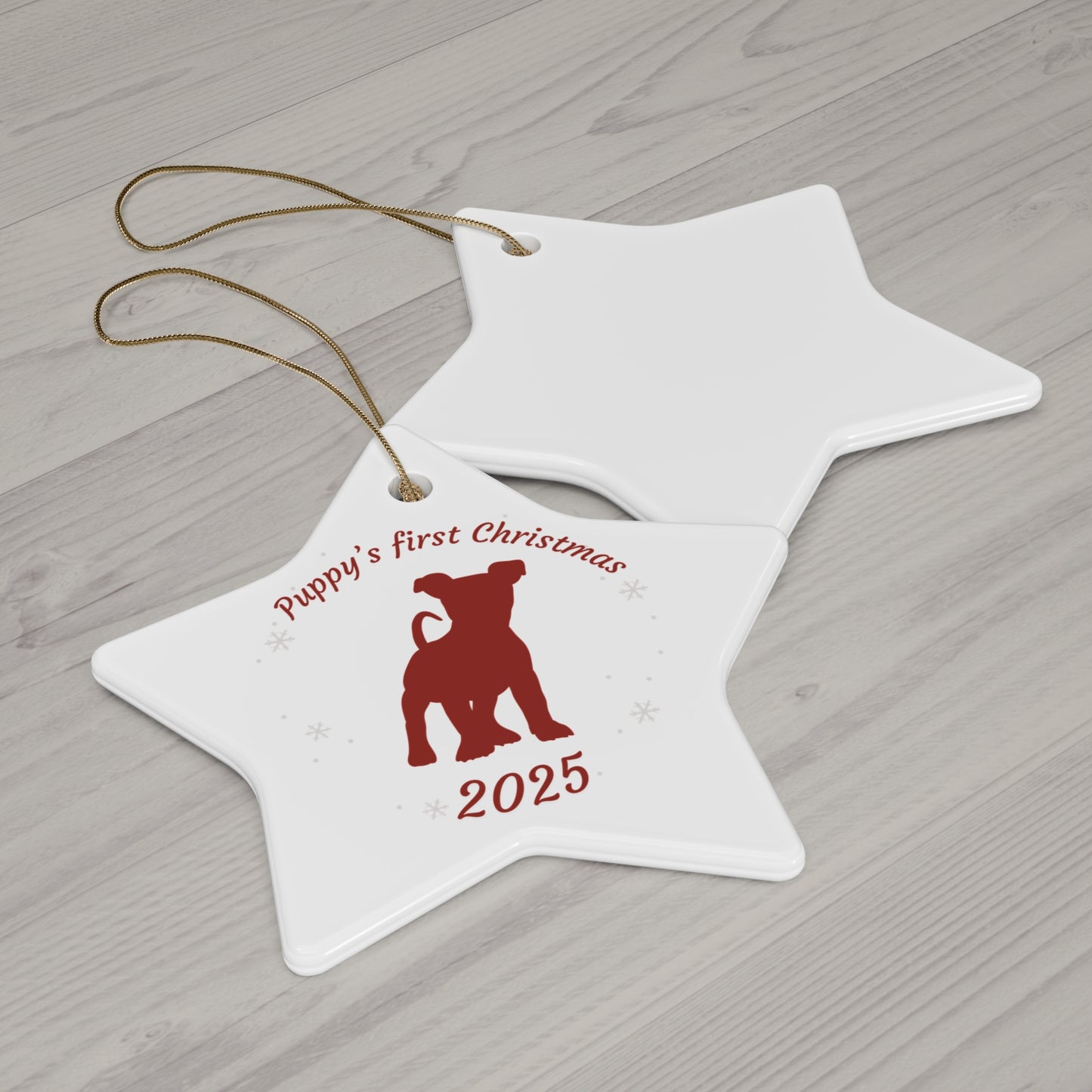 Puppy's First Christmas Ornament