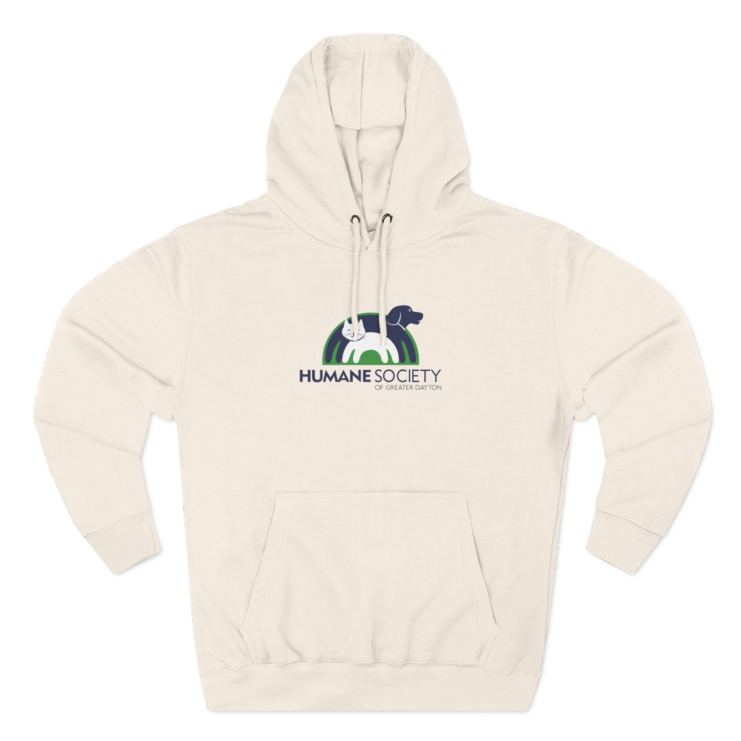 HSGD Logo Hoodie (Light) - Animal Shelter Fleece Pullover