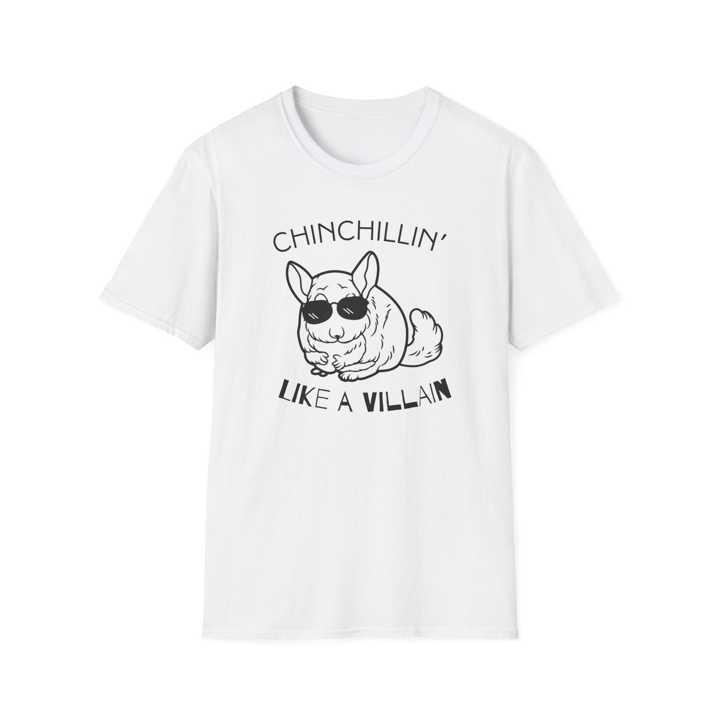 Chinchillin' Like a Villain Unisex T-shirt