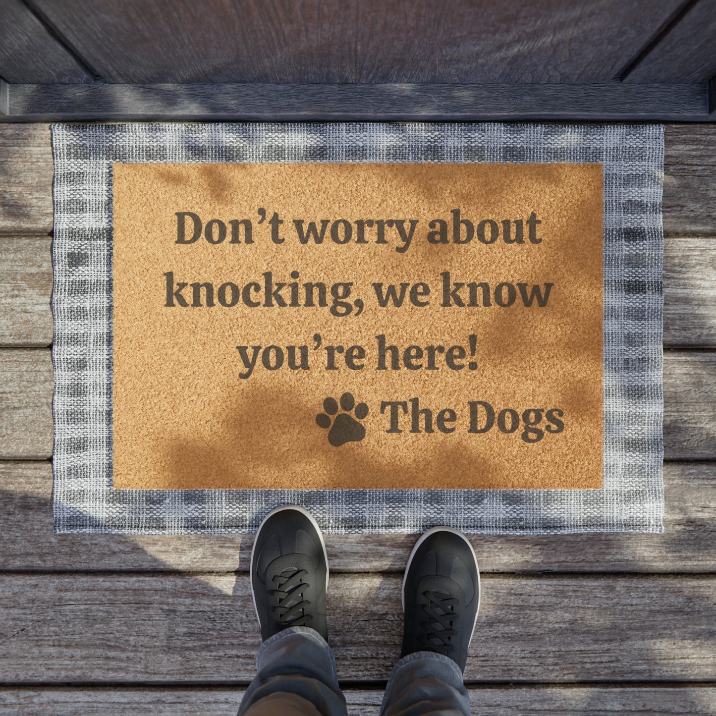 Don't Worry About Knocking Doormat