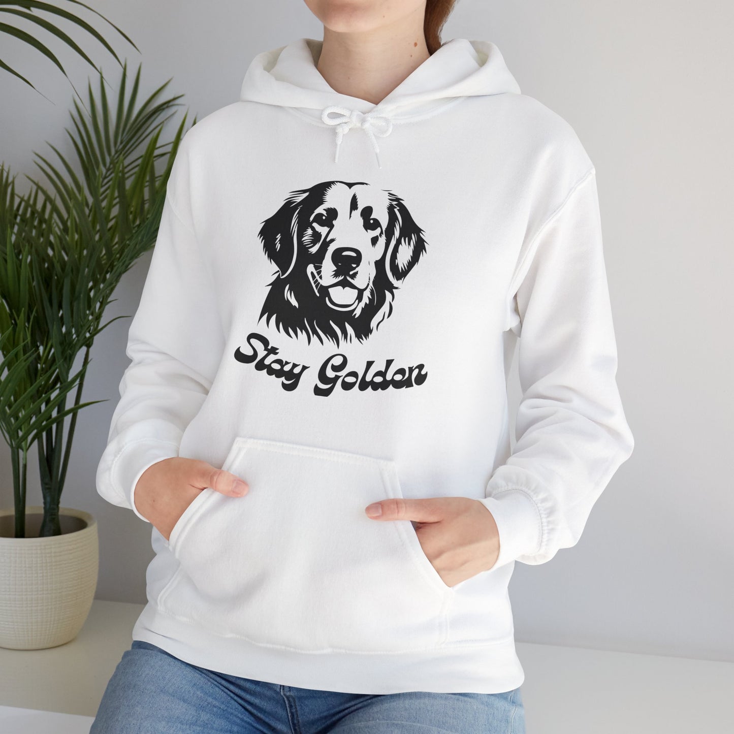 Stay Golden Unisex Hooded Sweatshirt