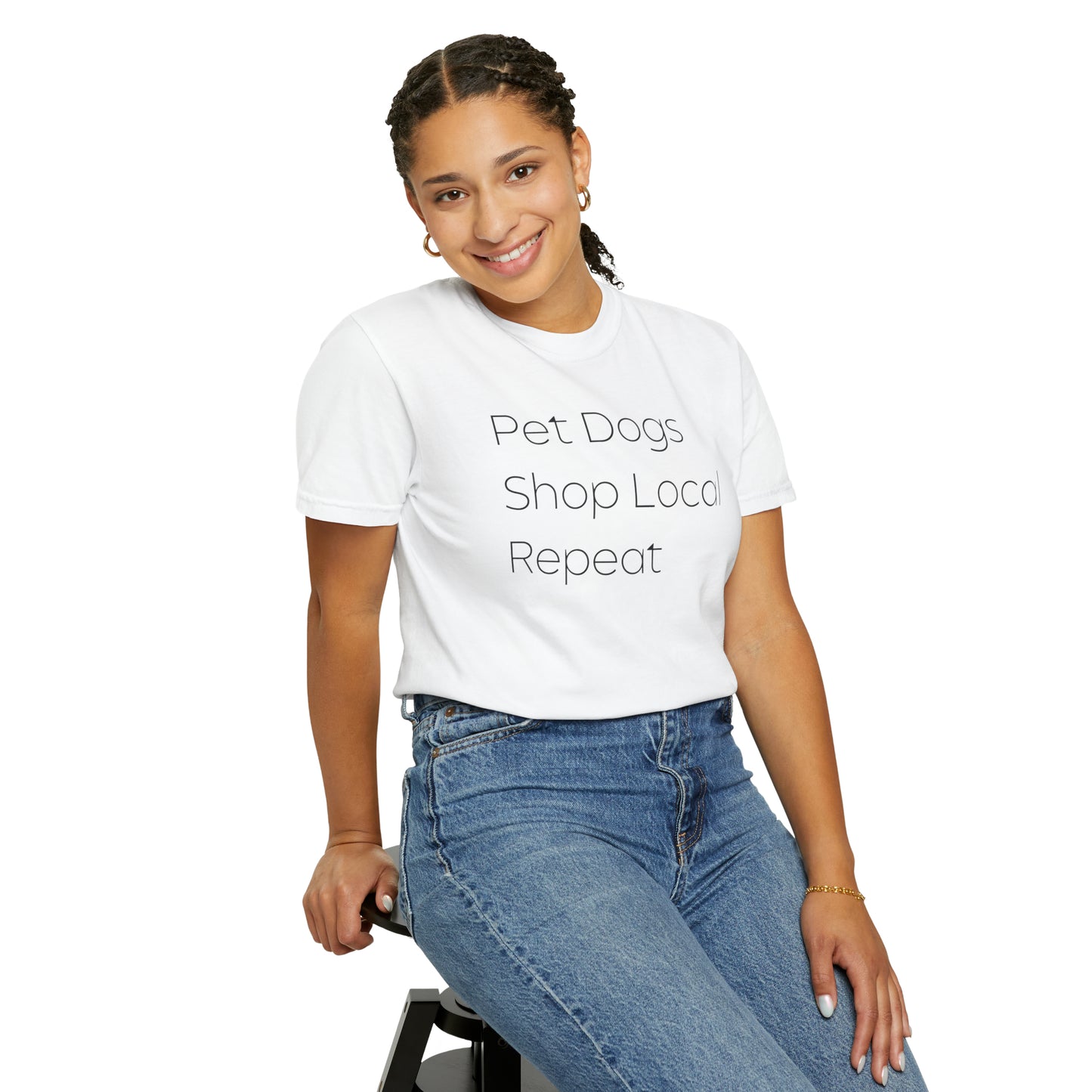 Pet Dogs, Shop Local, Repeat T-shirt