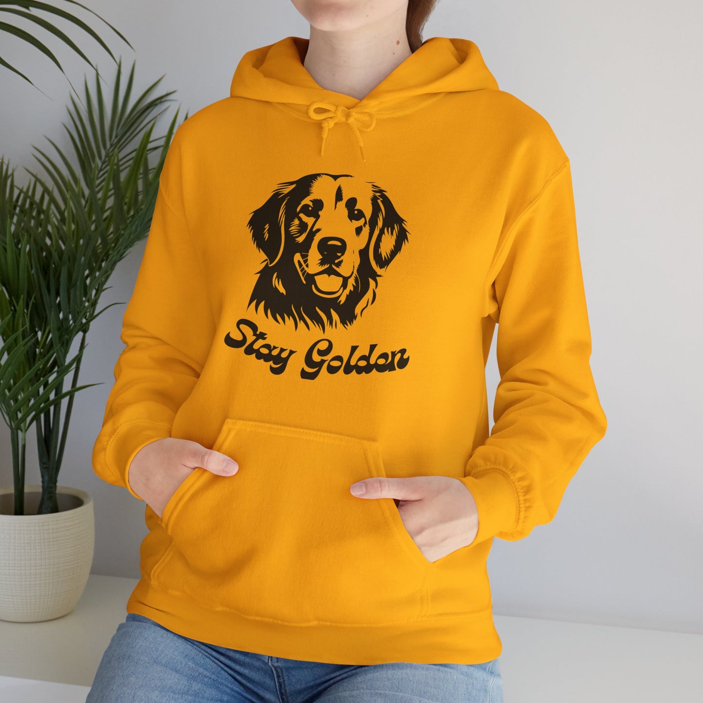 Stay Golden Unisex Hooded Sweatshirt