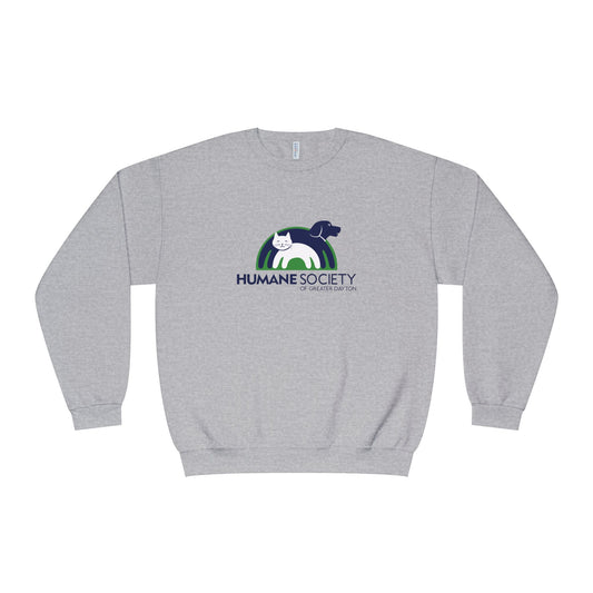 HSGD Logo Crewneck Sweatshirt (Light) — Animal Shelter Support Crewneck