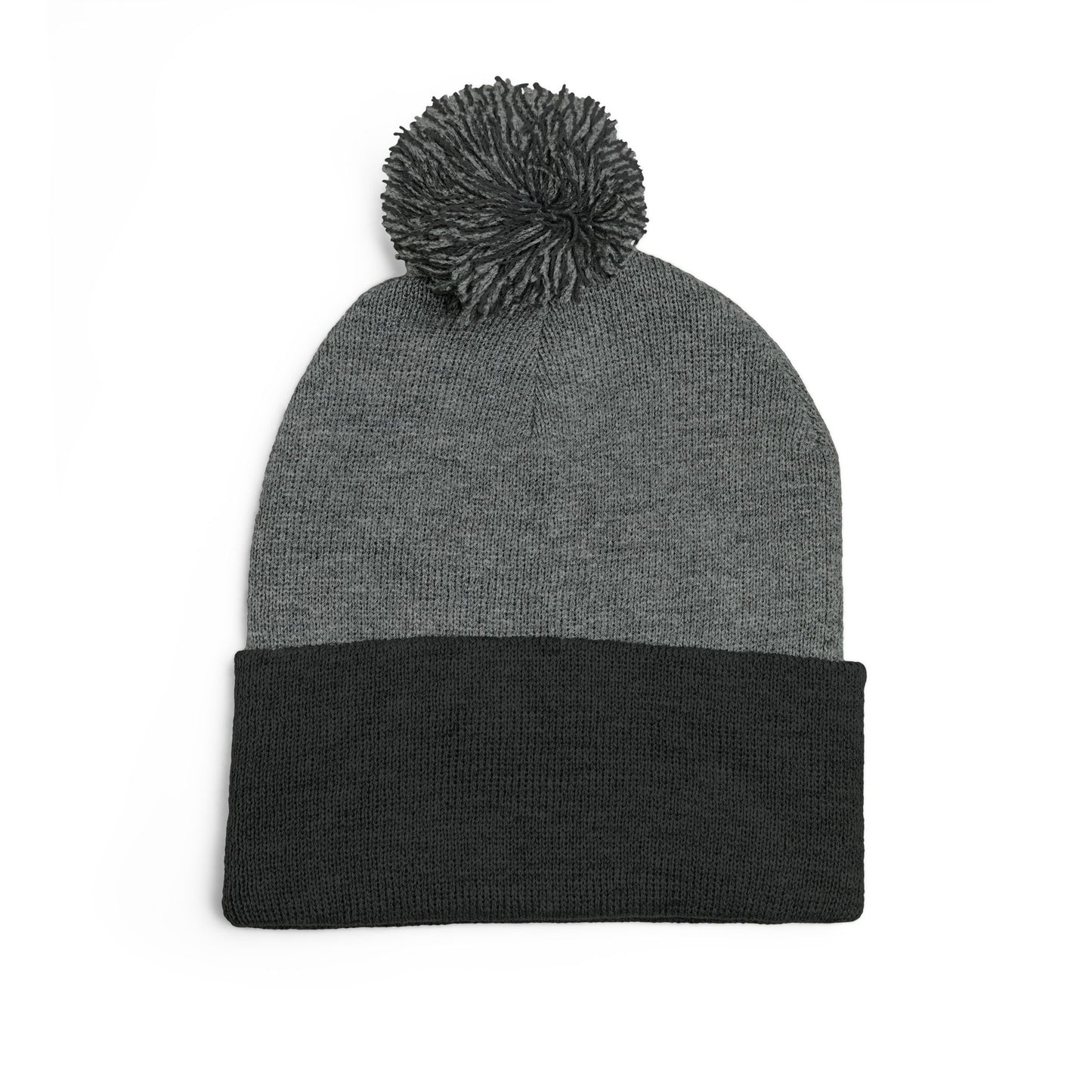 HSGD Logo Embroidered Pom-Pom Knit Cap