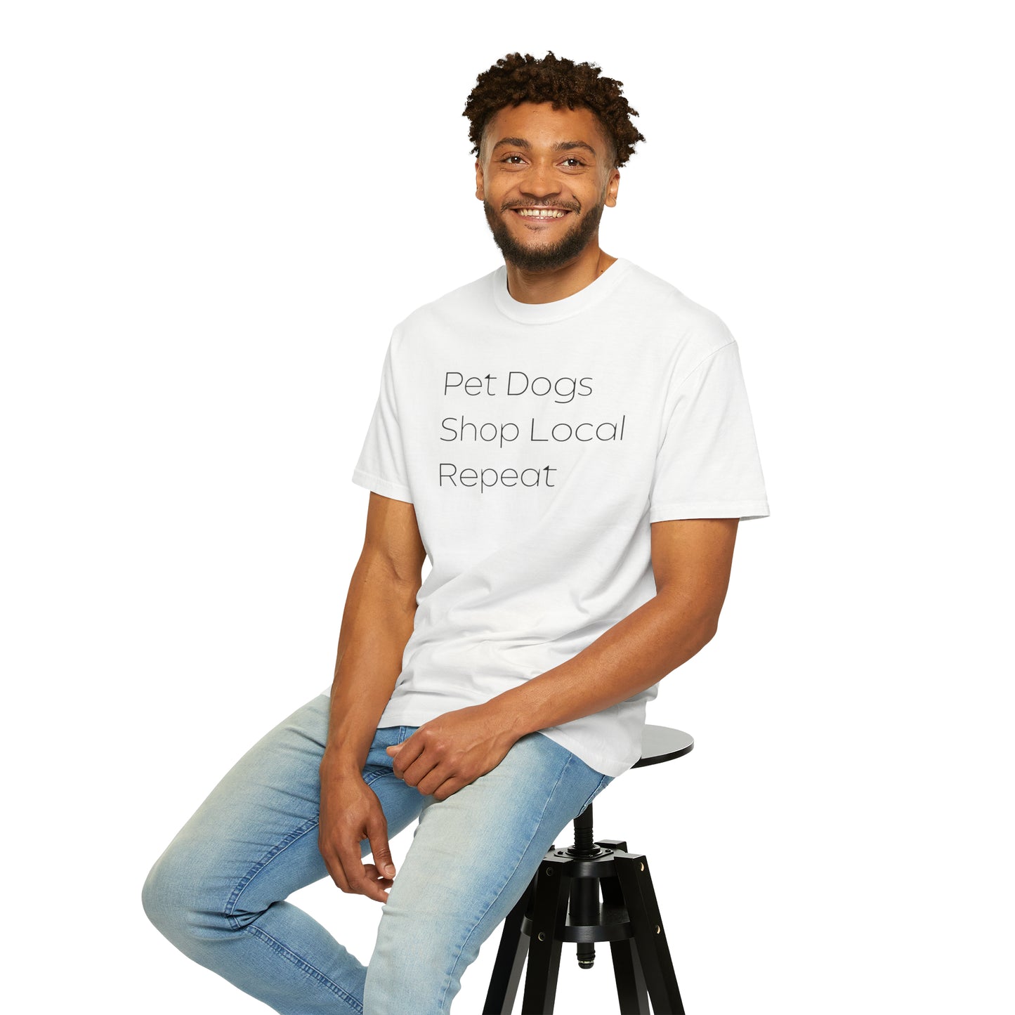 Pet Dogs, Shop Local, Repeat T-shirt