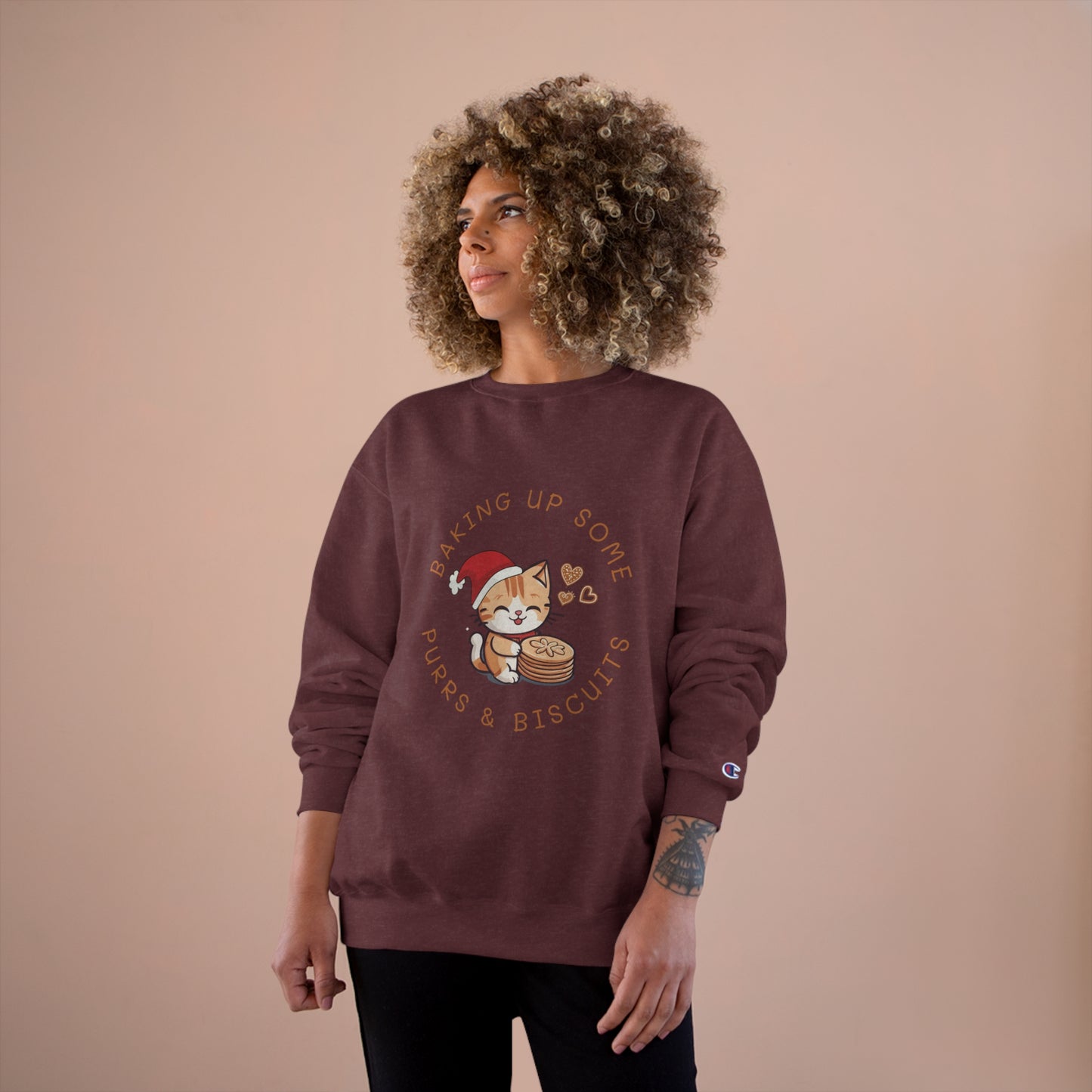 Purrs & Biscuits Champion Sweatshirt