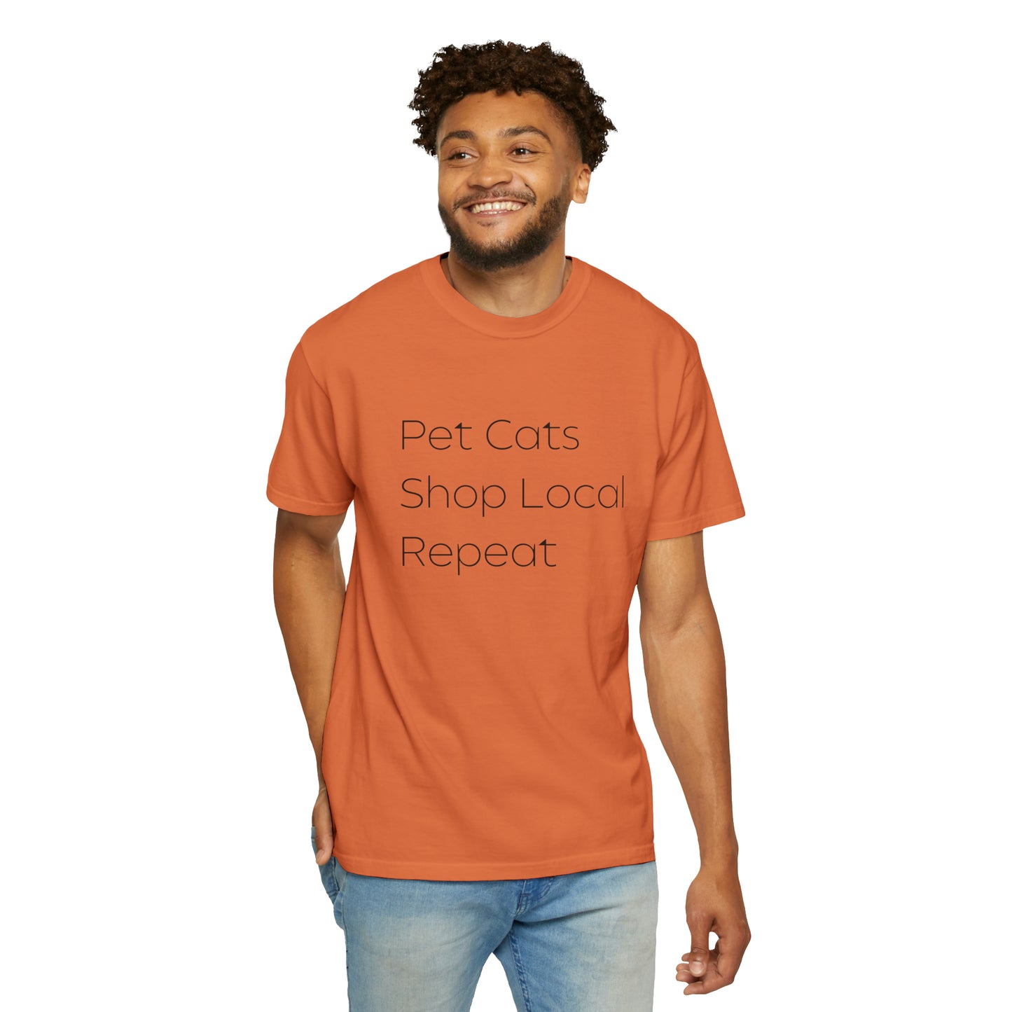 Pet Cats, Shop Local, Repeat T-shirt