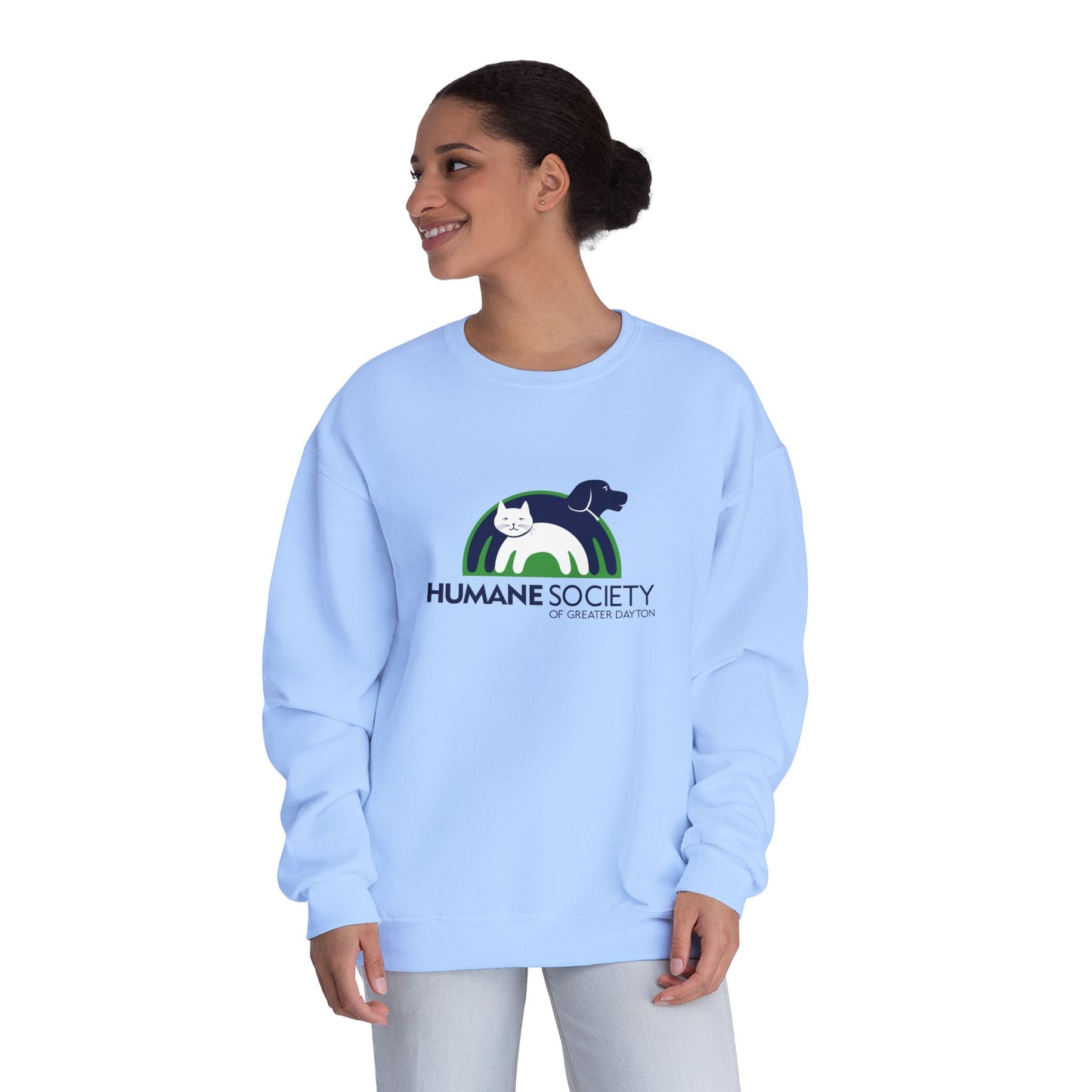 HSGD Logo Crewneck Sweatshirt (Light) — Animal Shelter Support Crewneck