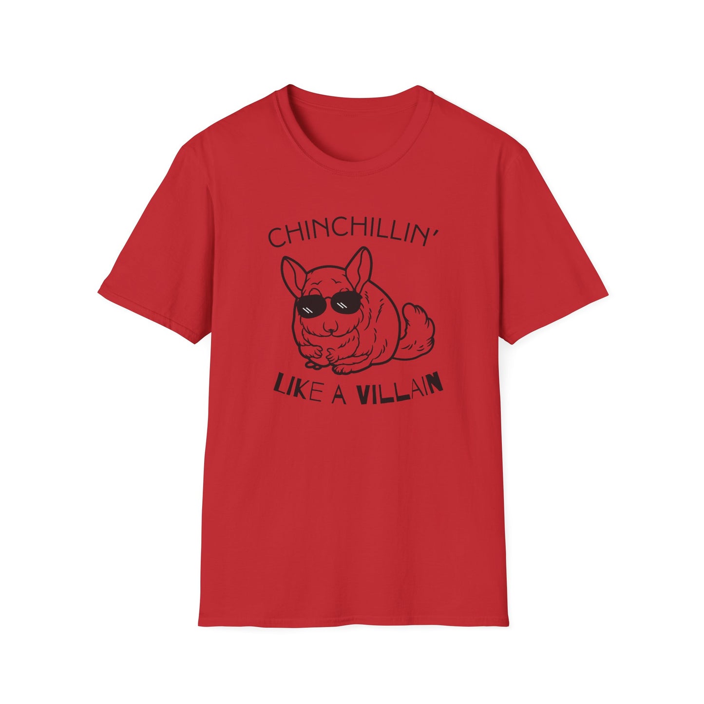 Chinchillin' Like a Villain Unisex T-shirt