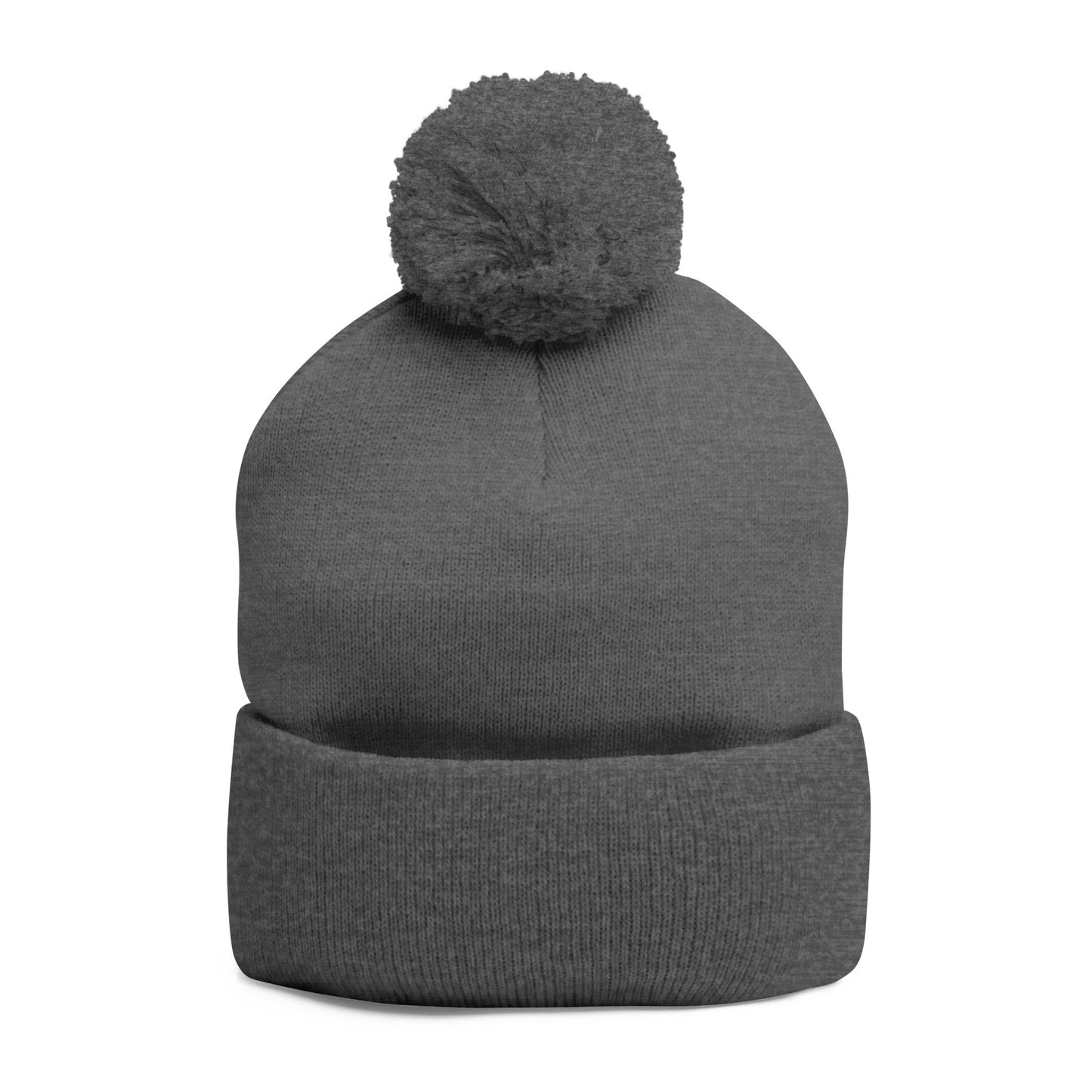 HSGD Logo Embroidered Pom-Pom Knit Cap