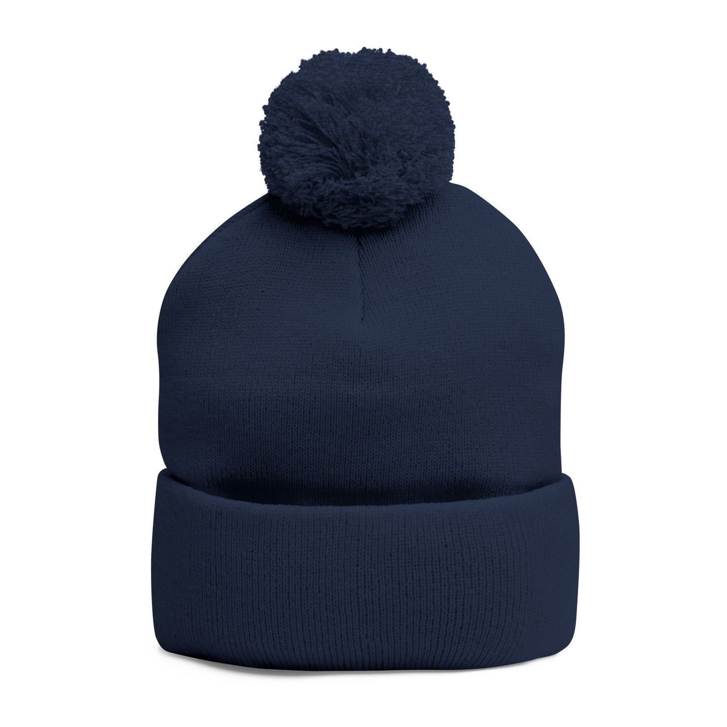 HSGD Logo Embroidered Pom-Pom Knit Cap