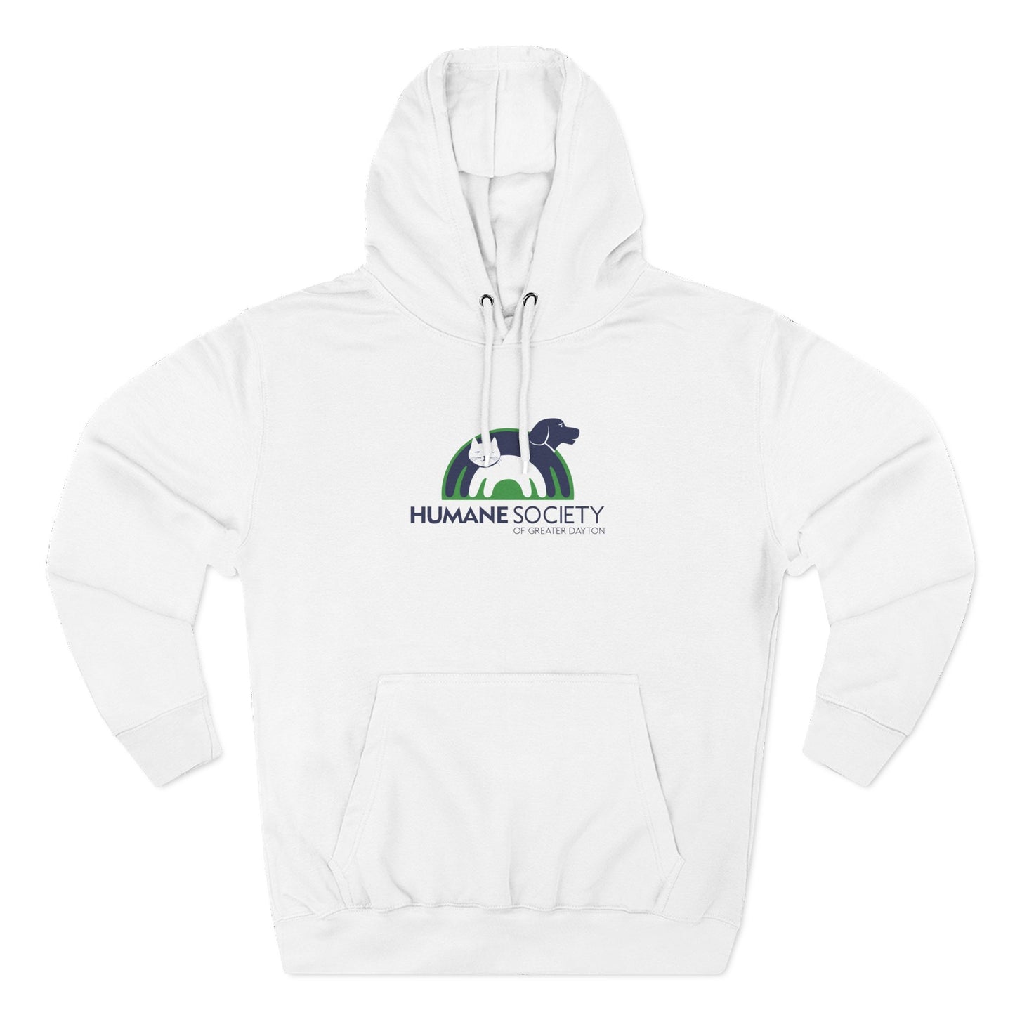 HSGD Logo Hoodie (Light) - Animal Shelter Fleece Pullover