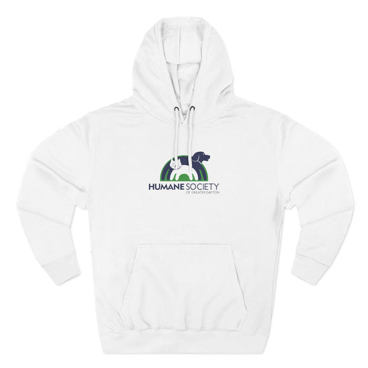 HSGD Logo Hoodie (Light) - Animal Shelter Fleece Pullover