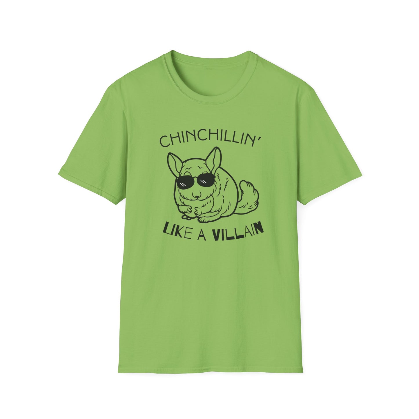 Chinchillin' Like a Villain Unisex T-shirt