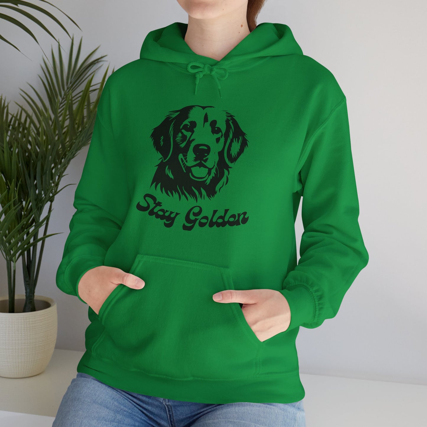 Stay Golden Unisex Hooded Sweatshirt