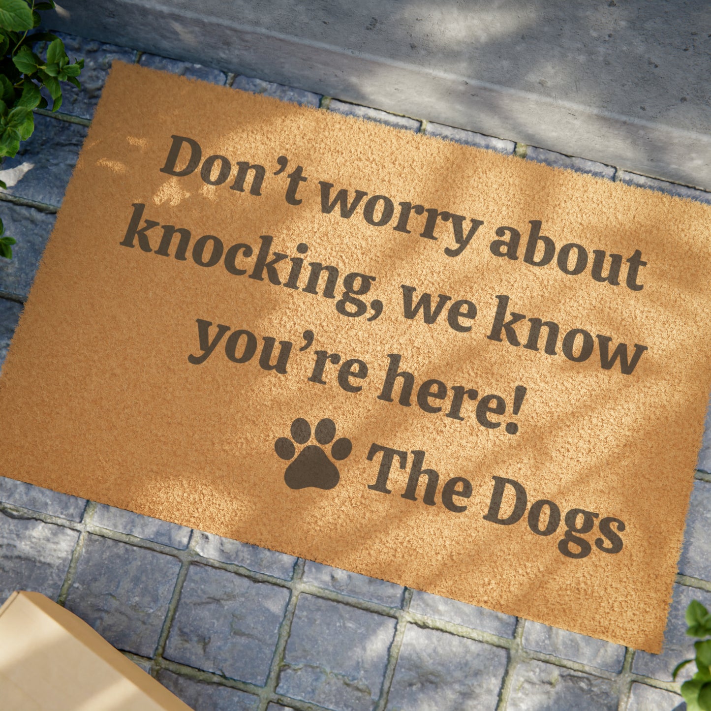 Don't Worry About Knocking Doormat