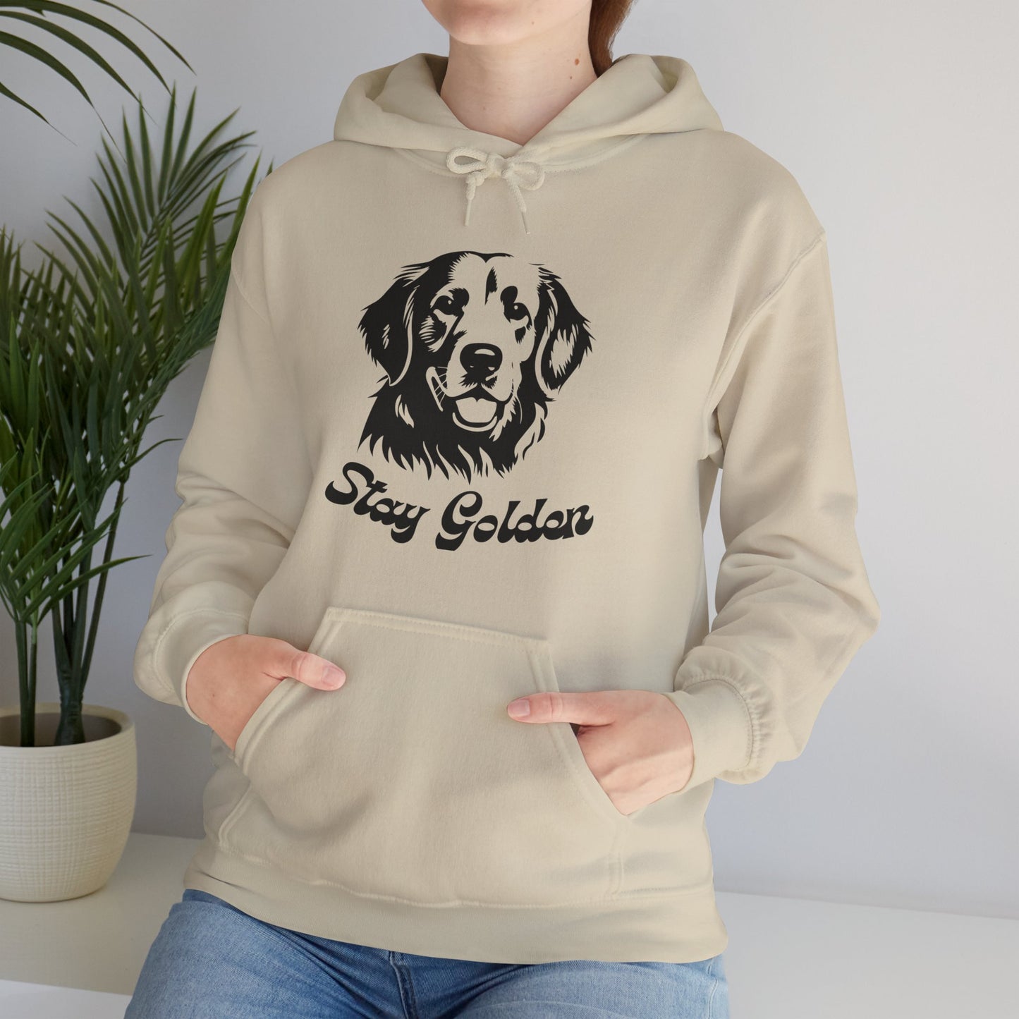 Stay Golden Unisex Hooded Sweatshirt